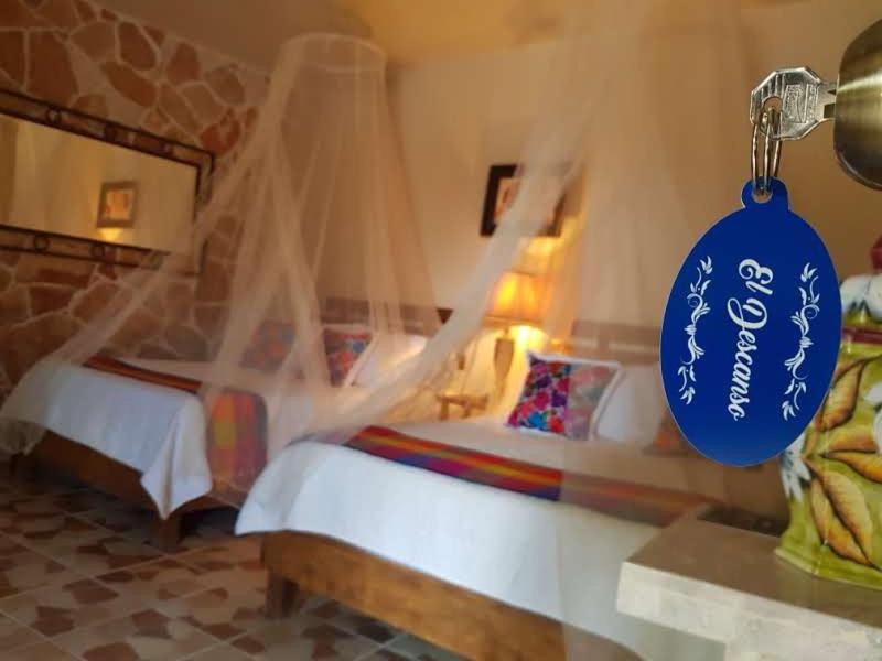 Hotel Posada Rancho Los Laureles El Rosario Xochitiopan Bagian luar foto
