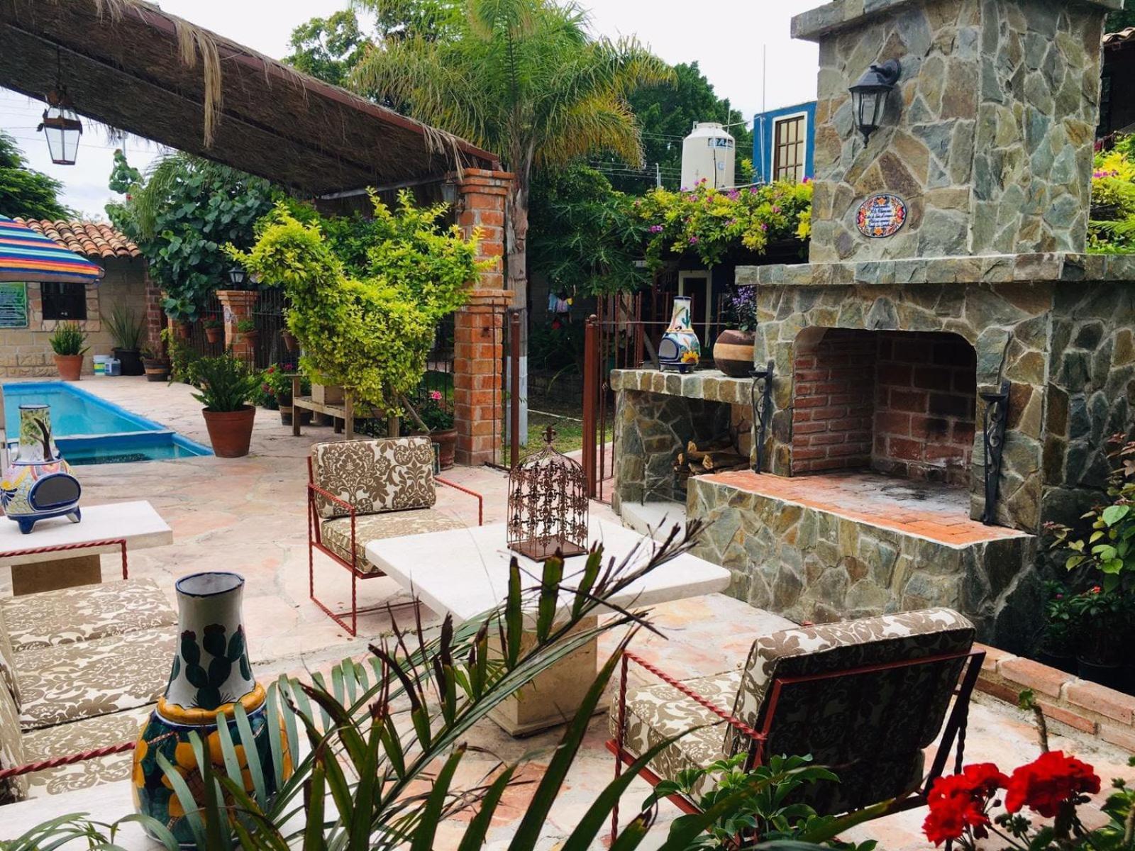 Hotel Posada Rancho Los Laureles El Rosario Xochitiopan Bagian luar foto